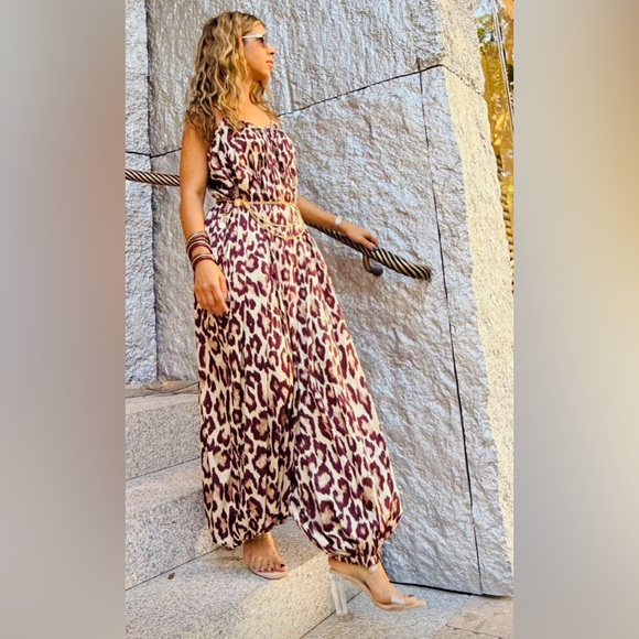 Italian Satin Jumpsuit